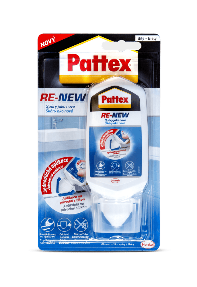 Levně Pattex Re-New na spáry, bílý
