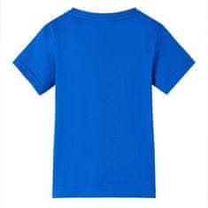 Greatstore Dětské tričko jasně modré 128
