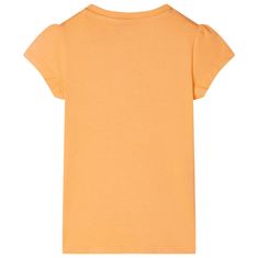 Greatstore Dětské tričko jasně oranžové 92