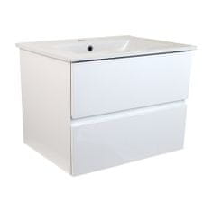 BPS-koupelny Koupelnová skříňka s keramickým umyvadlem Beneto 75