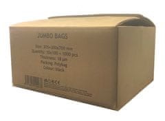 Maxpack HDPE mikrotenová taška v bloku 15 kg 305+200x700mm 18µm - 100ks
