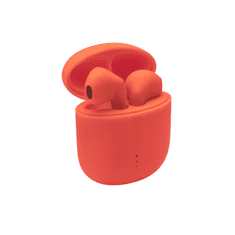 setty. Bluetooth sluchátka TWS s nabíjecím pouzdrem STWS-110 Orange oranžová (GSM165737)
