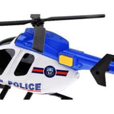 JOKOMISIADA Policejní set - auto, helikoptéra + světlo a zvuk