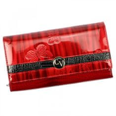 Cavaldi Krásná dámská kožená peněženka Cavaldi Bieni, červená