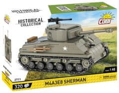 Cobi COBI 2711 II WW Sherman M4A3E8, 1:48, 320 k