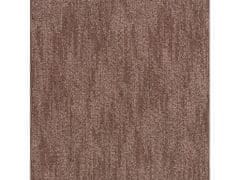 Spoltex AKCE: 90x170 cm Metrážový koberec Leon 93244 Tm. Hnědý (Rozměr metrážního produktu Bez obšití)