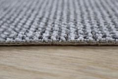 Spoltex AKCE: 80x415 cm Metrážový koberec Texas 22 silver (Rozměr metrážního produktu Bez obšití)