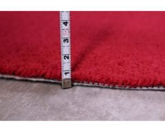 AKCE: 100x400 cm Metrážový koberec Eton červený 15 - neúčtujeme odřezky z role! (Rozměr metrážního produktu S obšitím)