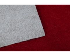 Betap AKCE: 100x400 cm Metrážový koberec Eton červený 15 - neúčtujeme odřezky z role! (Rozměr metrážního produktu S obšitím)