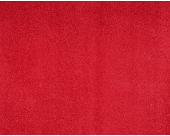 Betap AKCE: 100x400 cm Metrážový koberec Eton červený 15 - neúčtujeme odřezky z role! (Rozměr metrážního produktu S obšitím)