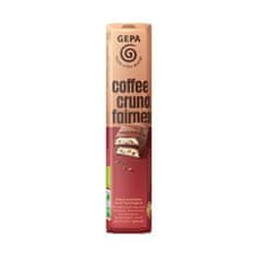 Gepa BIO mléčná čokoládová tyčinka s mléčnou náplní a kávou 37,5g