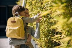 Dětský předškolní batoh Zvířátka žlutý