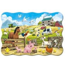 Castorland MAXI 20 Puzzle Zvířátka na farmě