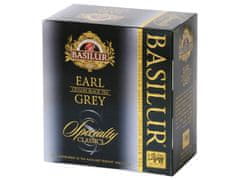 Basilur BASILUR Earl Grey - Cejlonský černý čaj s bergamotovým olejem v sáčcích, 50x2g 1