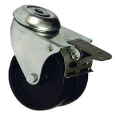 CONTEG DP-KO-H2 brzděné zátěžové kolečko pro stojanové rozvaděče, 1 ks