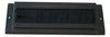 CONTEG DP-KP-KAR4 kabelová průchodka s kartáčem, pro stojanové rozvaděče, 300 × 150 mm, černá