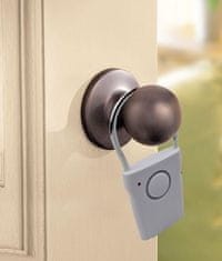 Alarm domovní na dveře 6,8x13,9x2cm ABS+nerez