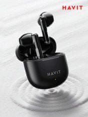 Havit sluchátka TWS TW976 černá