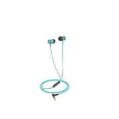Havit sluchátka s mikrofonem E303P, modrá