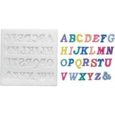 Silikomart Silikonová formička abeceda 18x15mm -