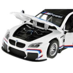 JOKOMISIADA Kovové sportovní auto BMW M6 GT3 1:32