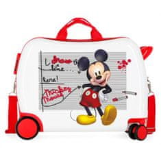 Joummabags Dětský cestovní kufr na kolečkách / odrážedlo MICKEY MOUSE Line, 34L, 4329821