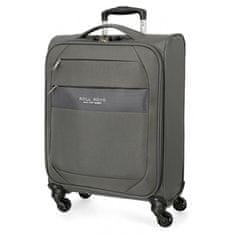 Joummabags Textilní cestovní kufr ROLL ROAD ROYCE Grey / Šedý, 55x40x20cm, 39L, 5019122 (small)