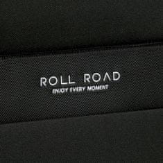 Joummabags Textilní cestovní kufr ROLL ROAD ROYCE Black/Černý, 55x40x20cm, 39L, 5019121 (small)
