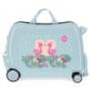 Dětský cestovní kufr na kolečkách / odrážedlo ROLL ROAD Pelikan Love, 34L, 3579821