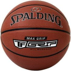 Spalding Míče basketbalové hnědé 7 Max Grip Indooroutdoor R7