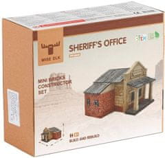 Wise elk Cihličková stavebnice Kancelář šerifa 290 dílků
