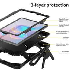 Tech-protect Survive kryt na Samsung Galaxy Tab S6 Lite 10.4'' 2020 - 2024, černý