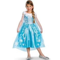 Smiffys Kostým dětský Princezna Elsa Ledové království vel. M (7-8 let)