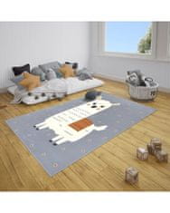 Hanse Home DOPRODEJ: 80x150 cm Dětský koberec Adventures 104532 Grey/mustard 80x150