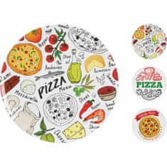 EXCELLENT Pizza talíř 33 cm design ITALIAN PIZZA