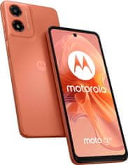Motorola Moto G04, 4GB/64GB, Oranžová