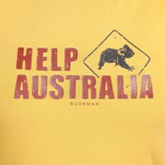 Bushman tričko Help Australia W yellow XXL