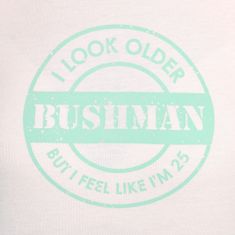 Bushman tričko Bitsy white S