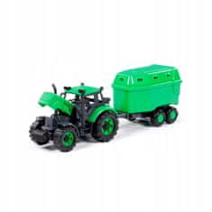 Polesie Traktor Progress s přívěsem zelený Polesie Wader