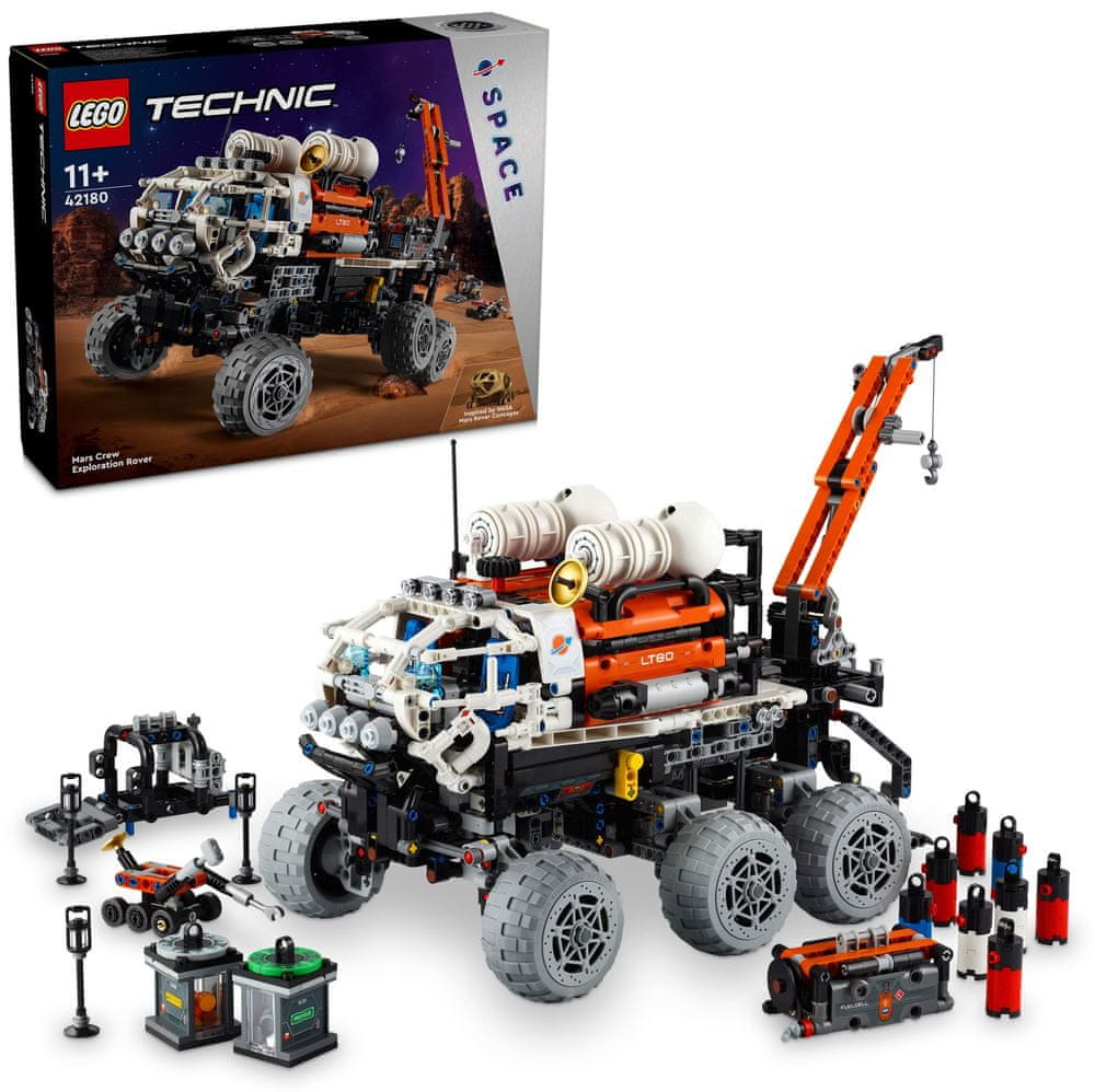 Levně LEGO Technic 42180 Průzkumné vozítko s posádkou na Marsu