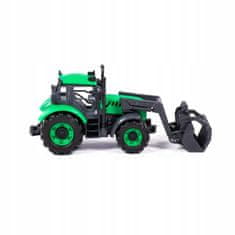 Polesie Wader Traktor zemědělský nakladač "Progress" Inerciální Zelená