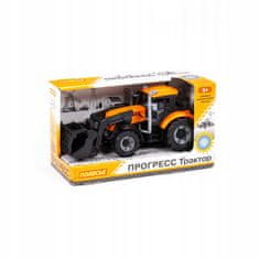 Polesie Wader Traktor nabíječka "Progress" Inerciální Oranžová