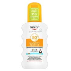 Eucerin Sensitive Protect krém na opalování SPF50+ Kids Sun Spray 200 ml