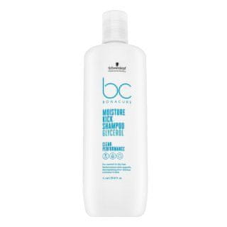Schwarzkopf Prof. BC Bonacure Moisture Kick Shampoo Glycerol vyživující šampon pro normální až suché vlasy 1000 ml