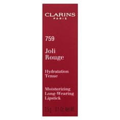 Clarins Joli Rouge dlouhotrvající rtěnka s hydratačním účinkem 759 Nude Wood 3,5 g