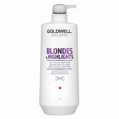 GOLDWELL Dualsenses Blondes & Highlights Anti-Yellow Conditioner kondicionér pro blond vlasy 1000 ml