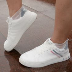 shumee Gumové nepromokavé návleky na boty vel. "40-44" - bílé