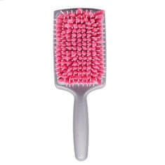 shumee Kartáč na vlasy se štětinami z mikrovlákna - růžový