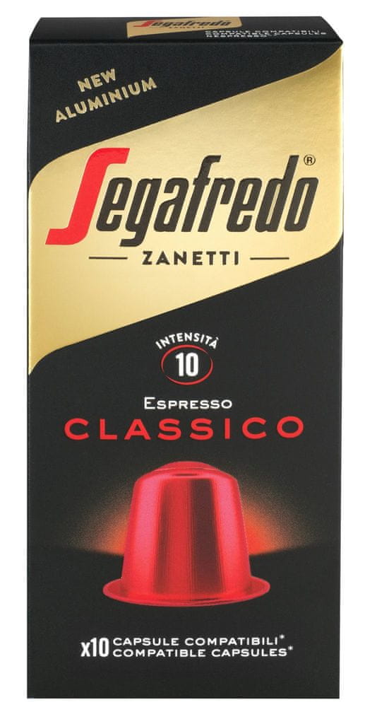 Levně Segafredo Zanetti Classico kapsle 10 ks