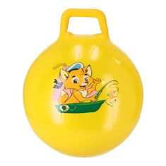 shumee Skákací míč, skákadlo pro děti s madly - žluté